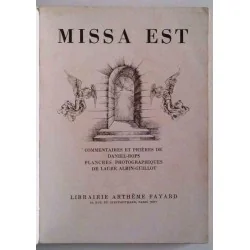Missa Est, Daniel-Rops, Librairie Arthème Fayard