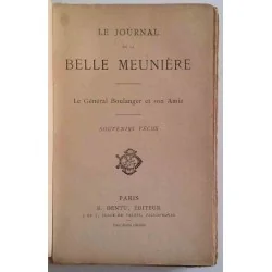 Le Journal de la Belle Meunière, le Général Boulanger et son amie, E. Dentu éditeur