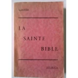 La Sainte Bible n°565, par A.Crampon, éditions Desclée & Cie