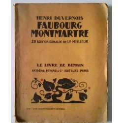 Faubourg Montmartre, par Henri Duvernois, Arthème Fayard