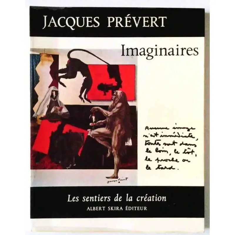 Imaginaires, Jacques Prévert, Skira Collage surréaliste 1969 les Sentiers de la Création