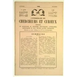L’Intermédiaire des chercheurs et curieux, numéro 203