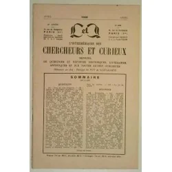 L’Intermédiaire des chercheurs et curieux, numéro 205