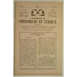 L’Intermédiaire des chercheurs et curieux, numéro 208
