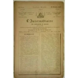 L’Intermédiaire des chercheurs et curieux, numéro 1318