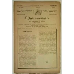 L’Intermédiaire des chercheurs et curieux, numéro 1330