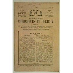 L’Intermédiaire des chercheurs et curieux, numéro 202