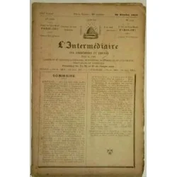 L’Intermédiaire des chercheurs et curieux, numéro 1319
