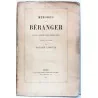 Portrait posthume de Béranger en bas-relief, photographié par Bilordeaux, frontispice rare de l’édition Havard 1857.