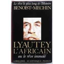 Portrait de Lyautey en couverture du tome VI du Rêve le plus long de l’Histoire, édition Perrin 1978