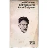 Couverture illustrée de l’édition originale des Entretiens avec André Fraigneau par Jean Cocteau, 1965.