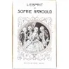 Couverture du livre L’Esprit de Sophie Arnould (1924), collection Les Coulisses du Passé, France Édition