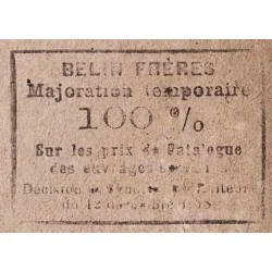 tampon d'éditeur sur la page de titre