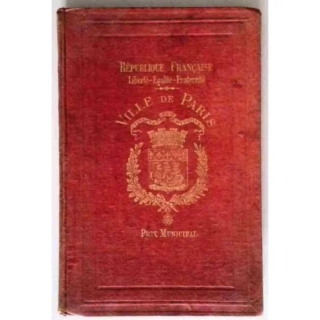 Couverture du livre "Pourquoi et comment visiter les musées" par Charles Morice, Armand Colin, vers 1910, reliure rouge et or.
