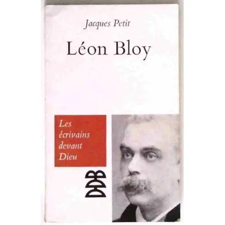 Portrait de Léon Bloy en couverture du livre de Jacques Petit, édition Desclée de Brouwer, 1966.