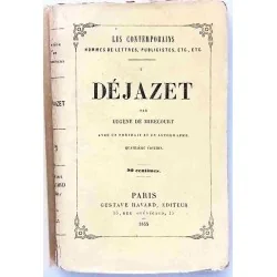 Portrait de Virginie Déjazet en frontispice du livre d’Eugène de Mirecourt, édition Havard, 1855.