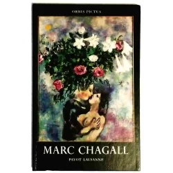 Couverture du livre « Marc Chagall » (1973), collection Orbis pictus, éditions Payot, illustration en couleurs.