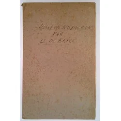 Le Secret de Napoléon, par le médecin général R. Brice, Payot.