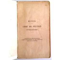 Manuel de chef de section d’infanterie, Grand quartier général 3e bureau, Paris Imprimerie Nationale.