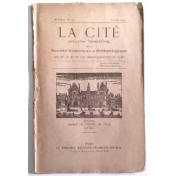 La Cité Société historique et archéologique de Paris n° 149 , Champion éditeur.