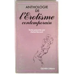 Anthologie de  l’Érotisme contemporain, Éditions Olivier Orban
