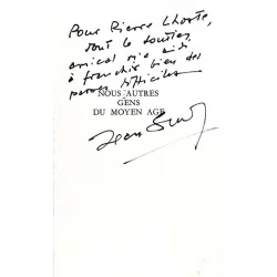 Nous autres gens du Moyen-Age, par Jean Sendy, Julliard.