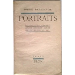 Portraits, par Robert Brasillach, Plon