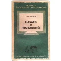 Hasard et probabilités, par Pius Servien, PUF