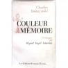 Couleur mémoire, par Charles Dobzynski, Les Éditeurs Français Réunis