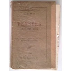 Pensées Filosofia Nova tome 1, par Stendhal, Éditions Le Divan